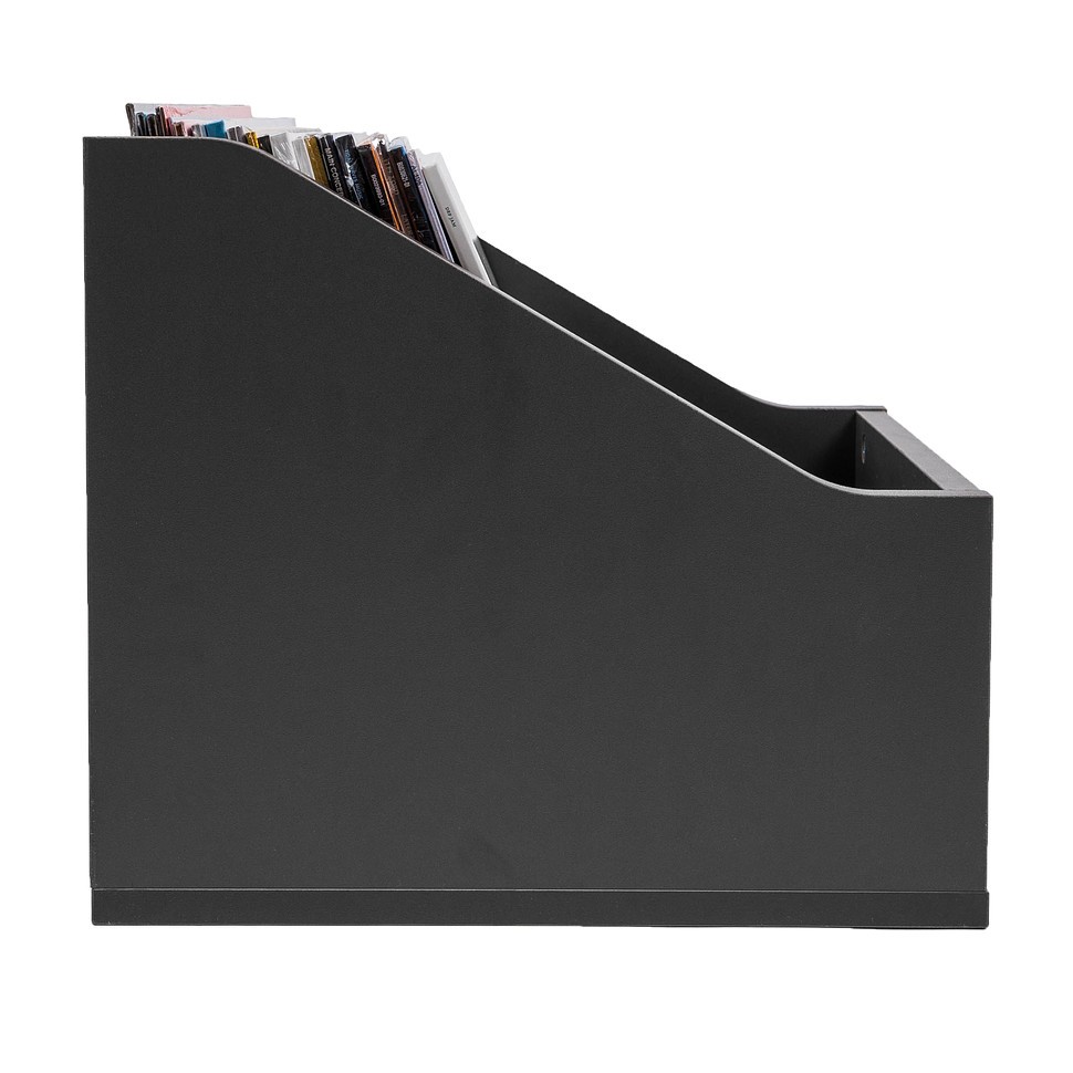 Record Box - Vinyl Record Storage - 12" Record Storage ... Dark Grey