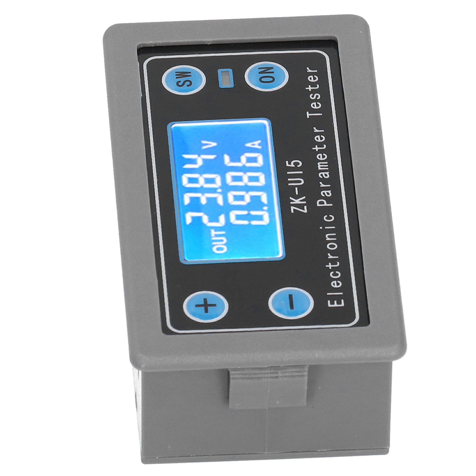 ZKU15 Voltage Current Testing Meter LCD Digital Display Volt Ammeter CS