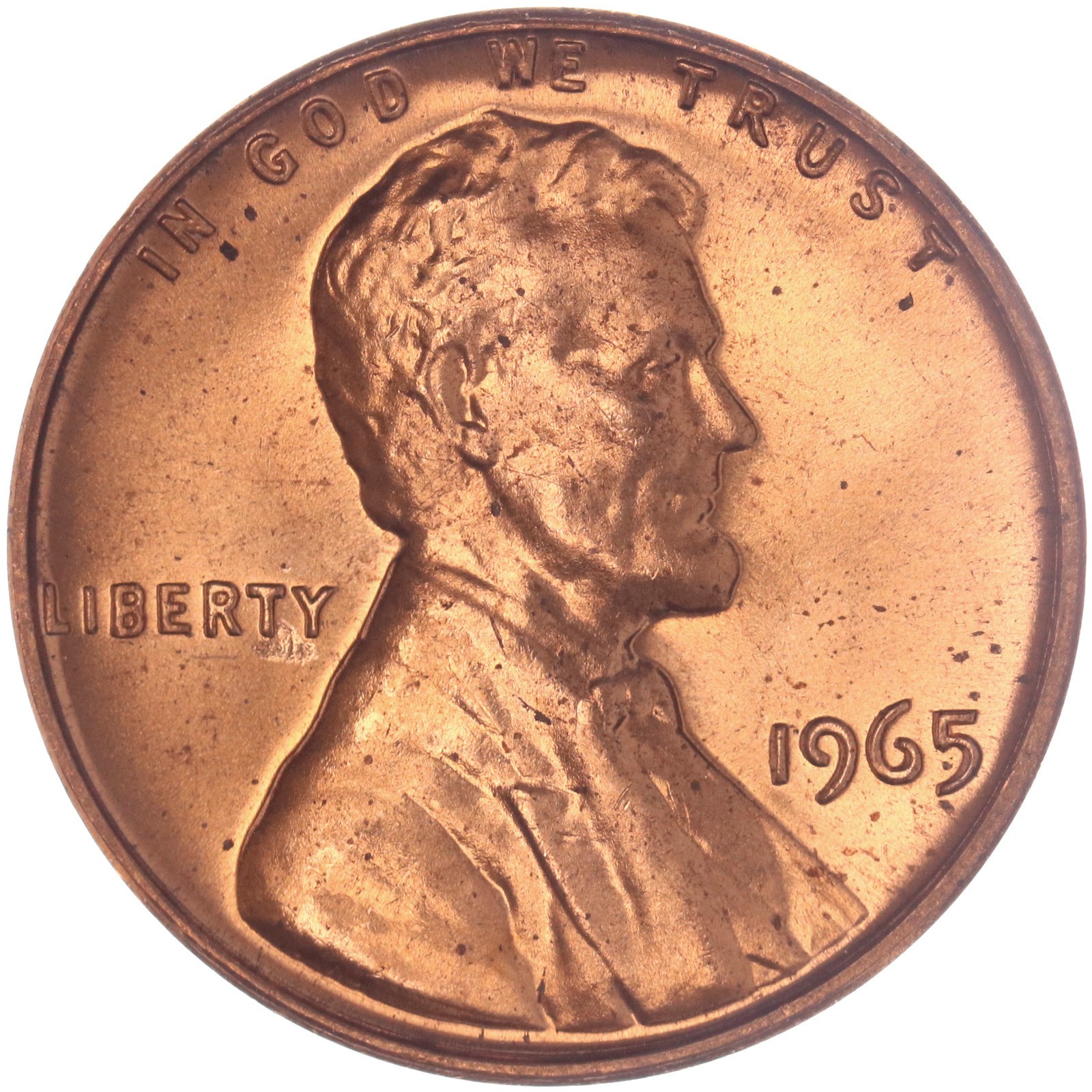 1965 SMS Lincoln Memorial Cent Gem BU Special Mint Set