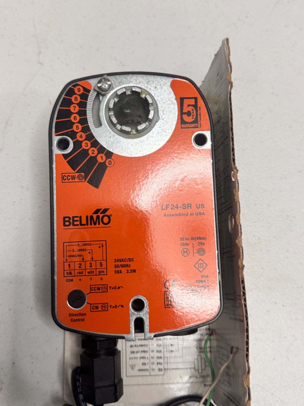 BELIMO LF24-SR-S / LF24SRSUS Actuator
