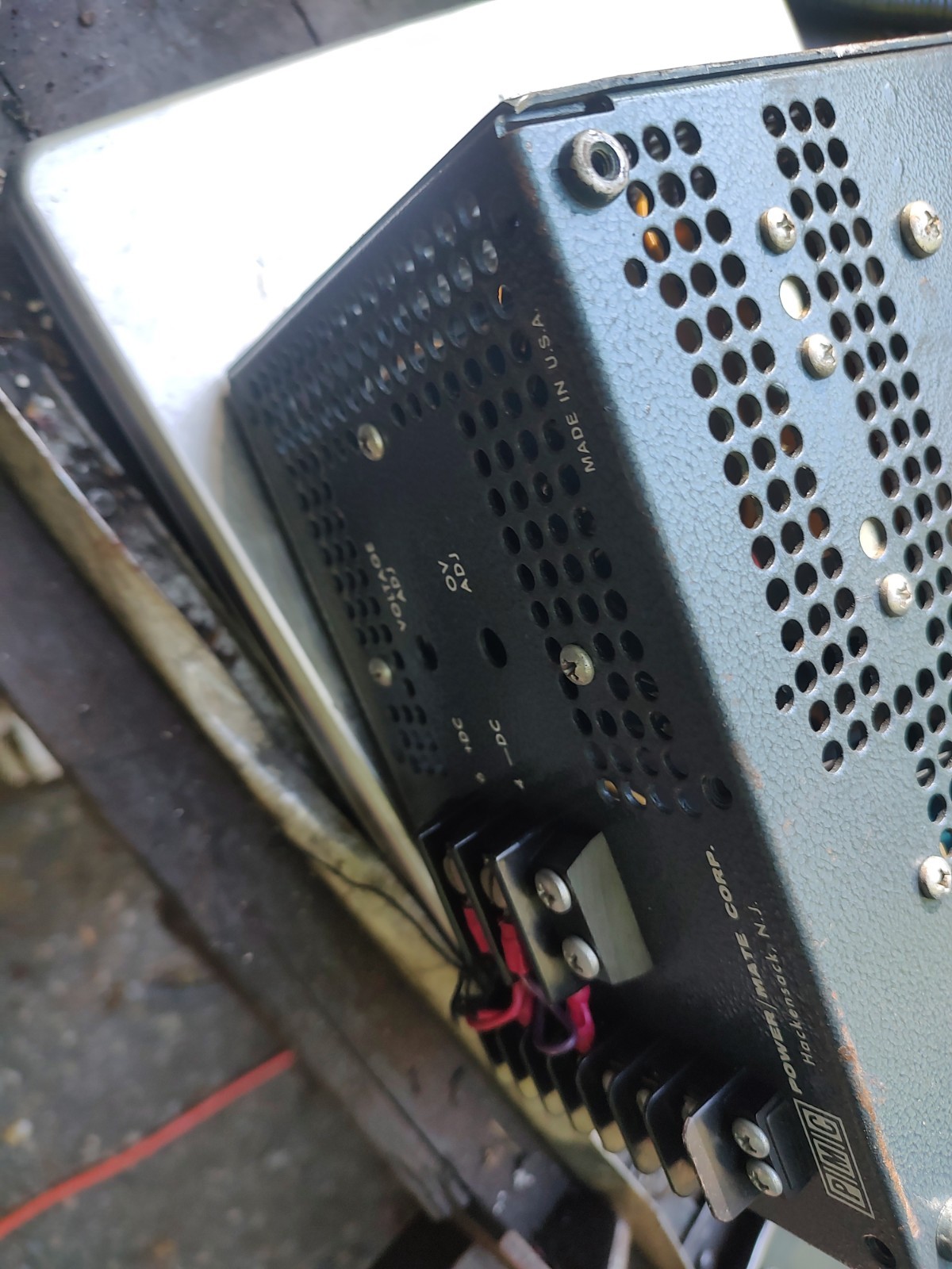 Neat Old DC Power Supply Pmc Power Mate