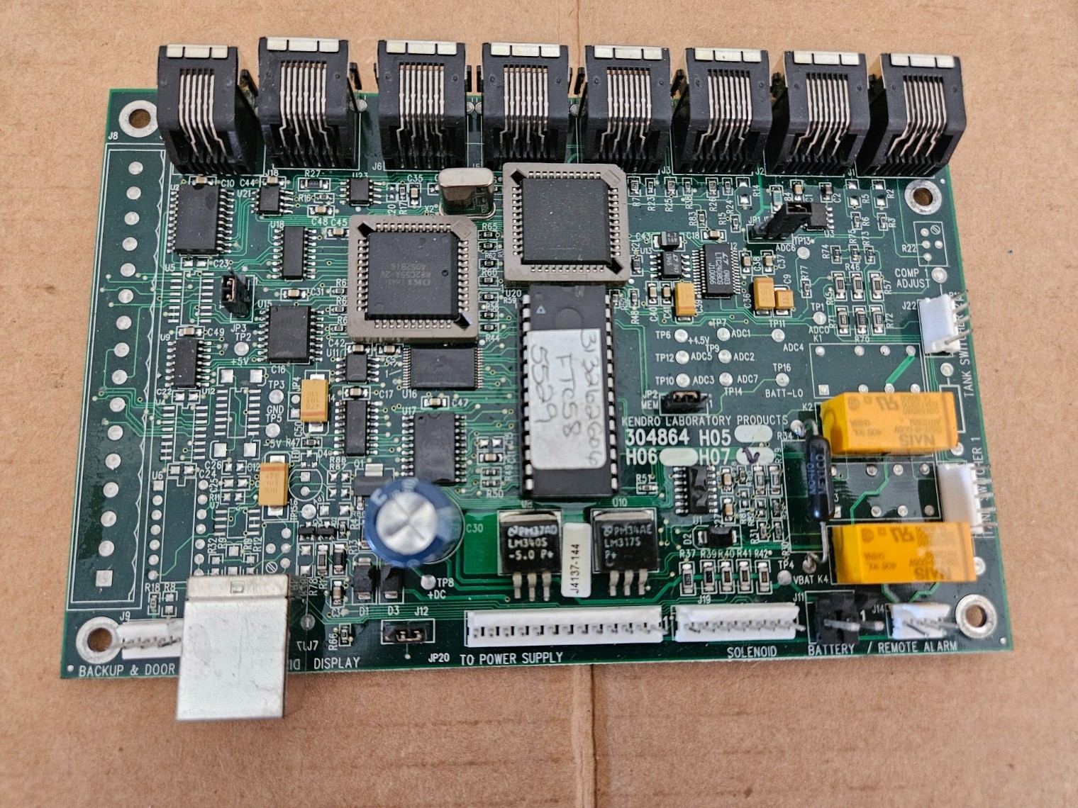 Fisher Kendro Revco IR CO₂ Sensor Control Board 304864H07 OEM Ultima II