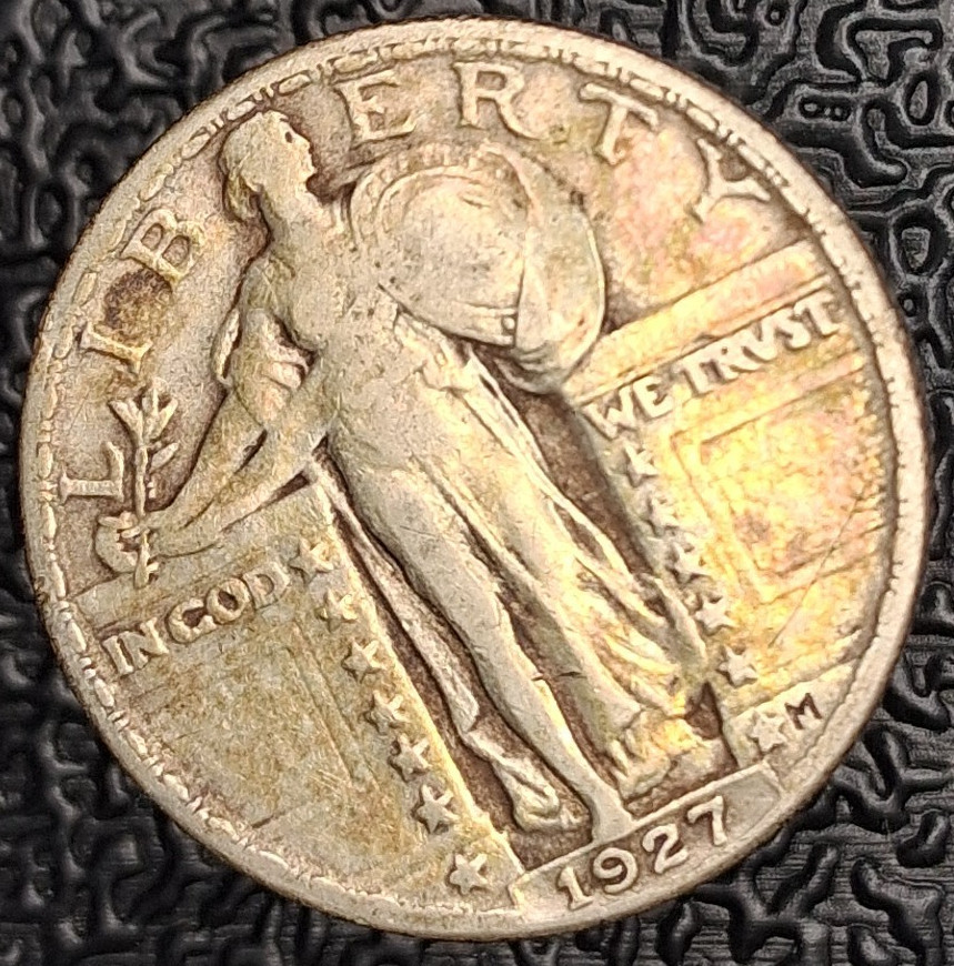 1927 Standing Liberty Quarter 25C *Beautifully Toned*