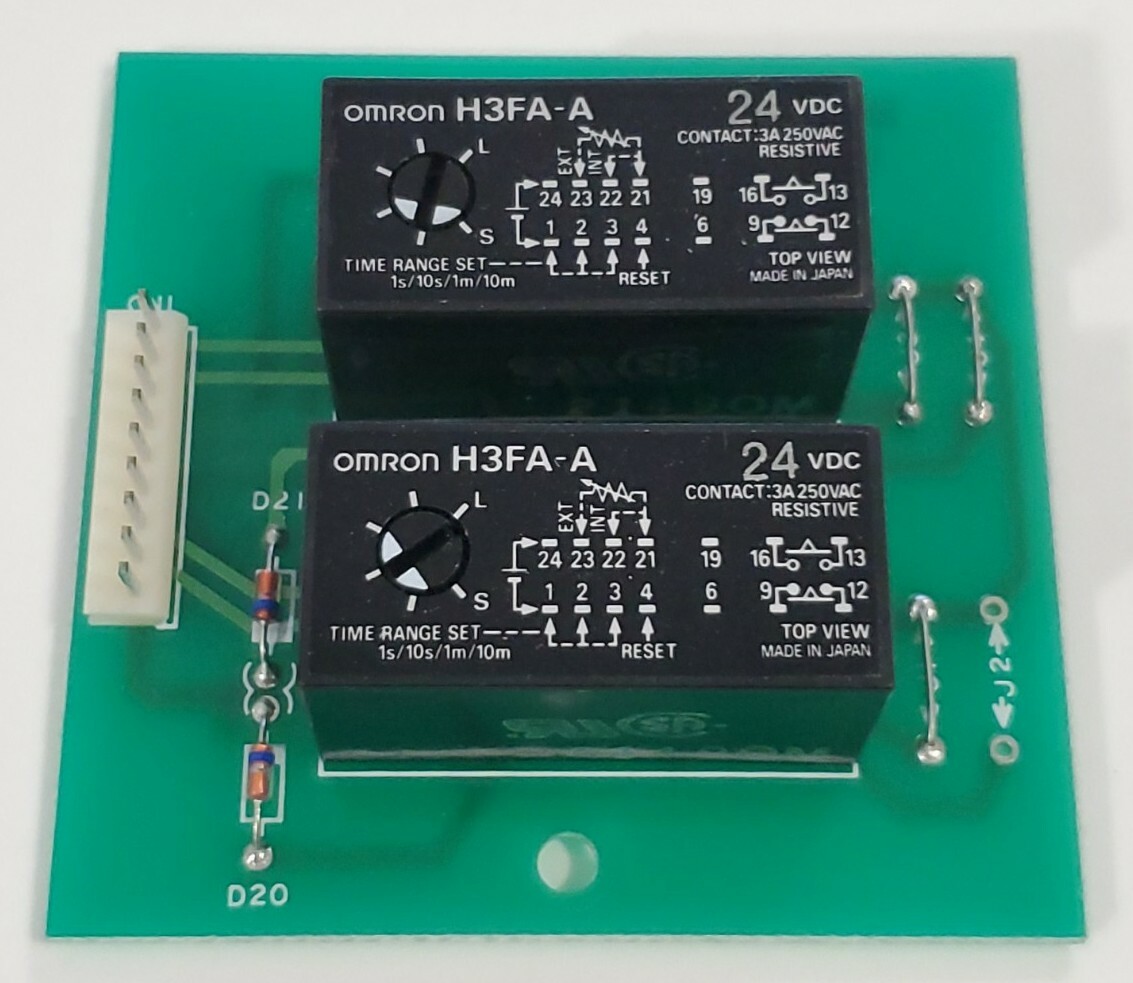 *PREOWNED* Yashibi IP-281B Board w/ Omron H3FA-A 24VDC Time Delay + Warranty!