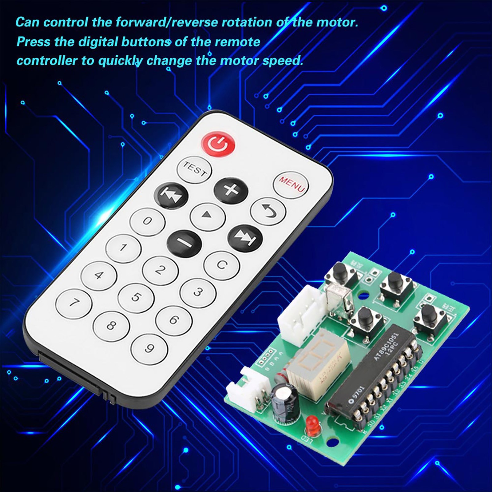 Adjustable Speed Stepper Motor Remote Driver For Robotics Excellent