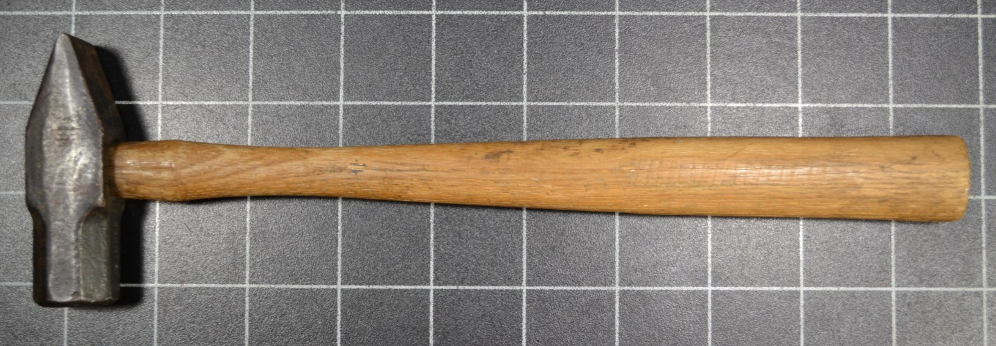 HUBBARD - 8oz - CROSS PEIN ENGINEERS HAMMER - ALL ORIGINAL