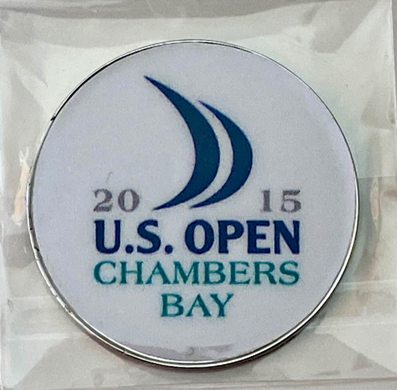 U.S. OPEN - 2015 - Chambers Bay - Pro size 32mm - Golf Ball Marker