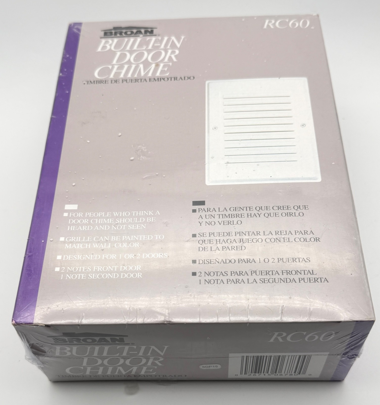 Vintage NOS Broan RC60 Built-IN Door Chime Retro