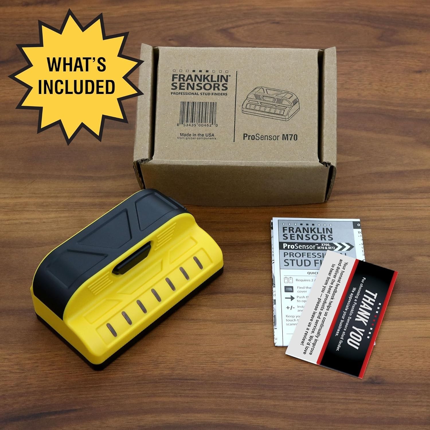 ProSensor M70 Stud Finder: Versatile Wall Detector for Accurate Home Renovations