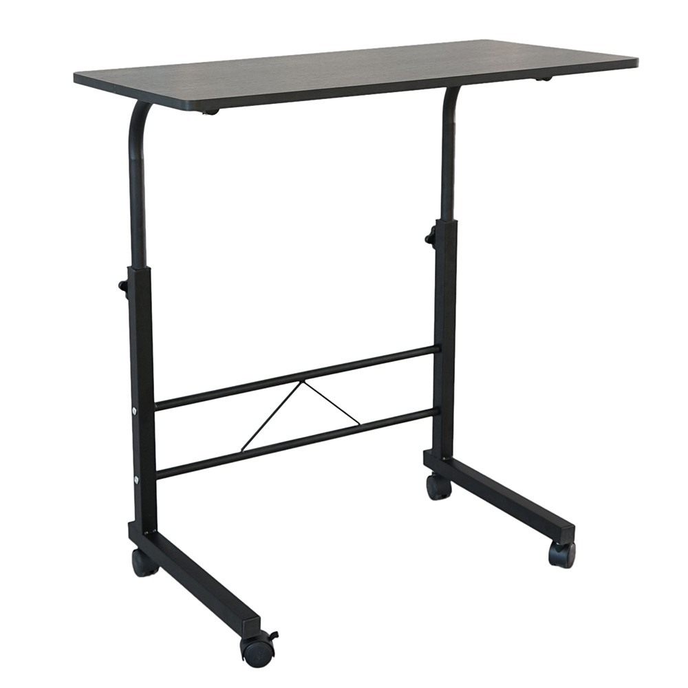 15MM Chipboard & Steel Side Table Black