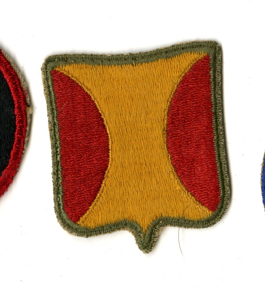 Panama Canal Department White Back Patch WWII Vintage