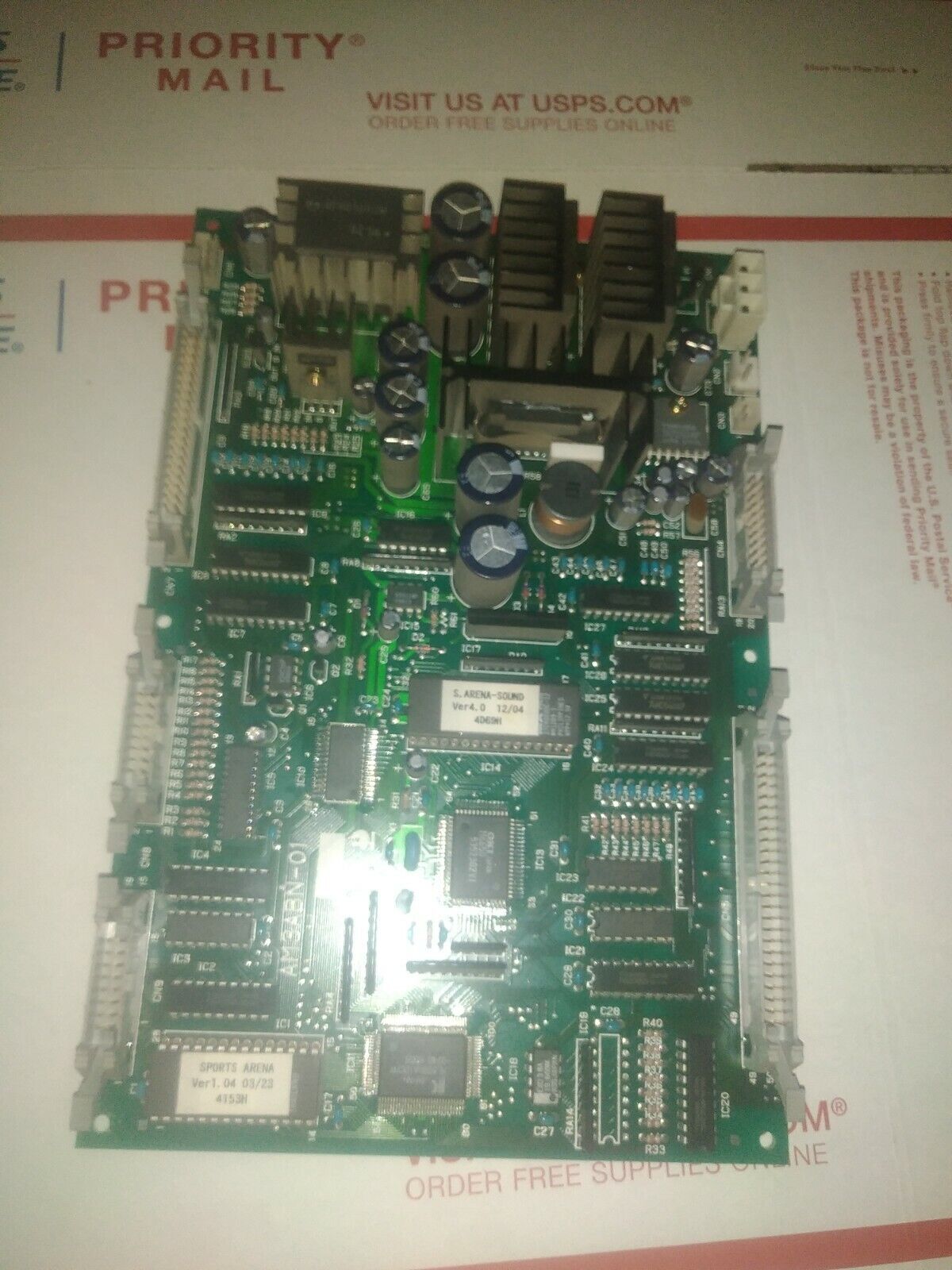 sports arena arcade redemption main pcb working #1