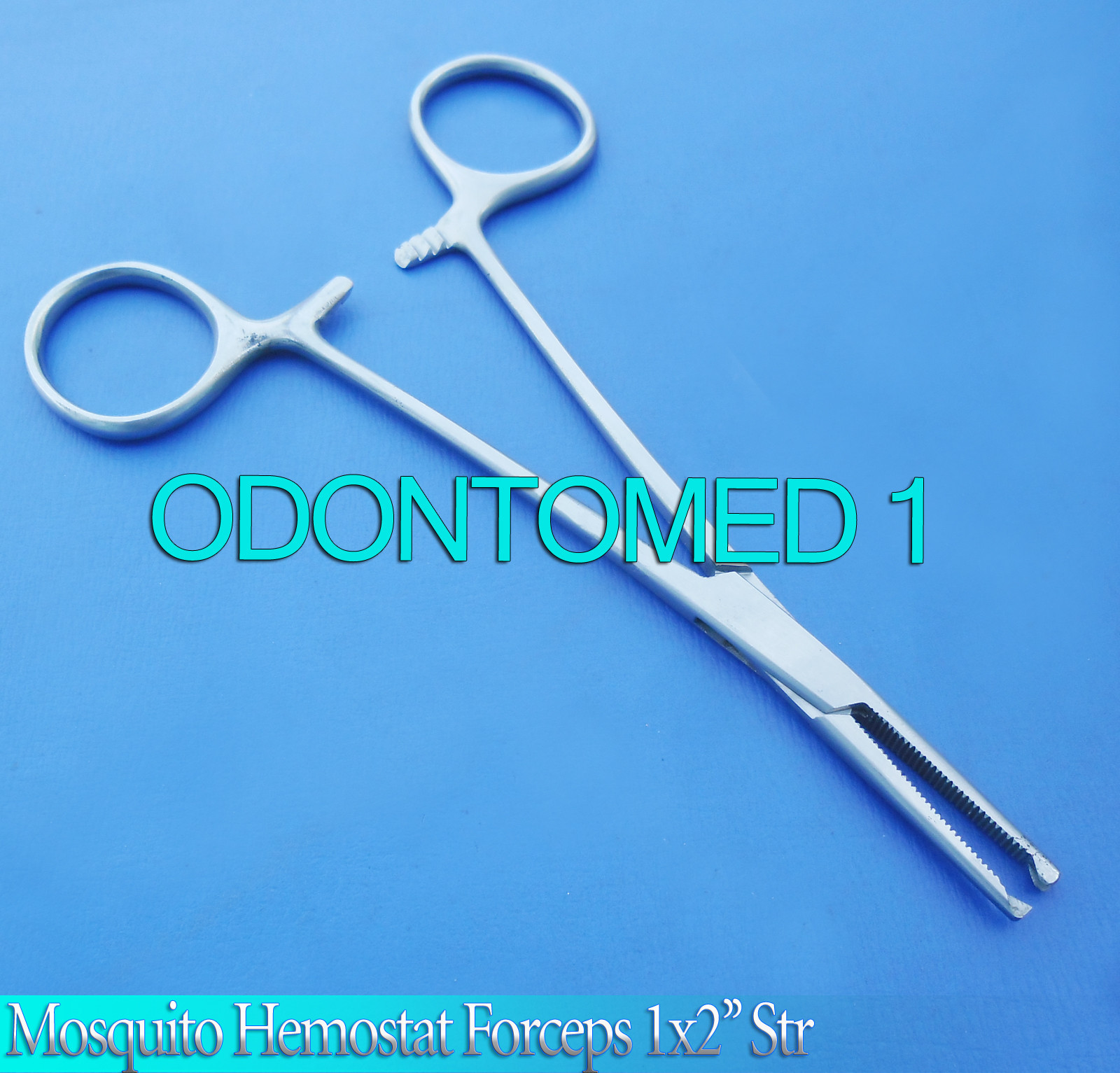 12 MOSQUITO KOCHER LOCKING HEMOSTAT FORCEPS 5" STR 1X2T