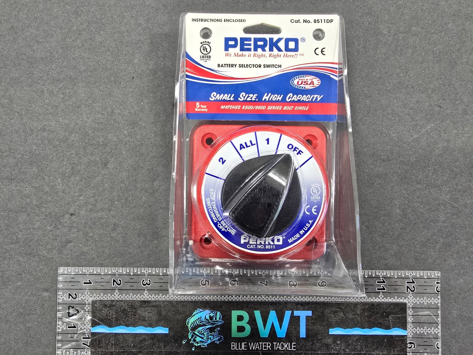 PERKO Battery Selector Switch 8511DP