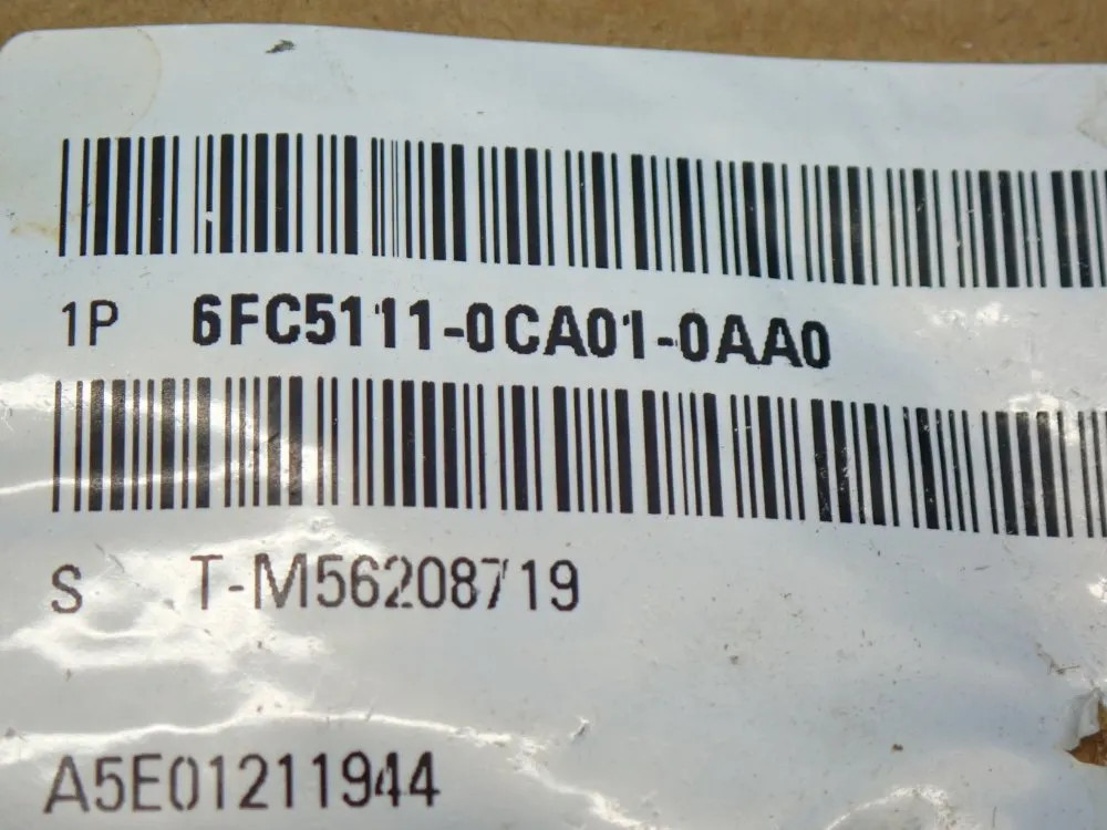 SIEMENS 6FC5111-0CA01-0AA0 16-INPUT ELECTRONIC MODULE 04200701486
