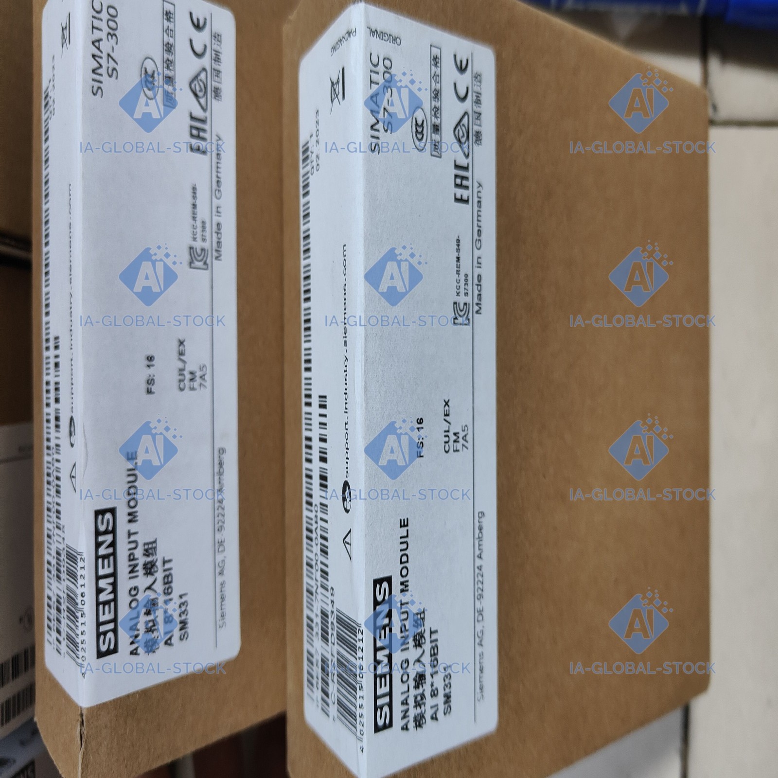 One Unit Brand New 6ES7331-7NF00-0AB0 Siemens US Fee Shipping + 1 Year Warranty