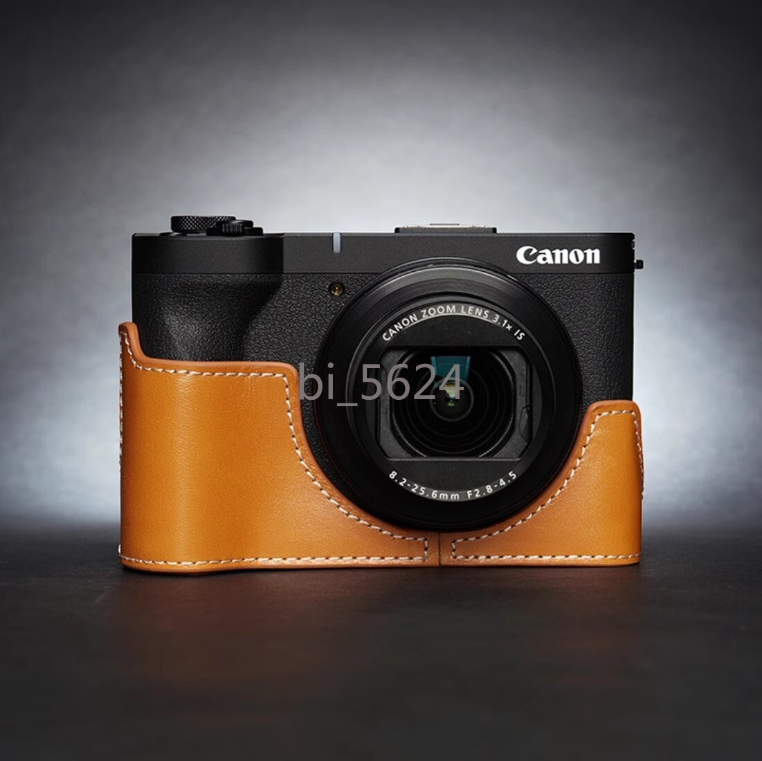 Handmade Genuine Leather Camera Half Case Base Bag Box Cover for Canon V1 V-1