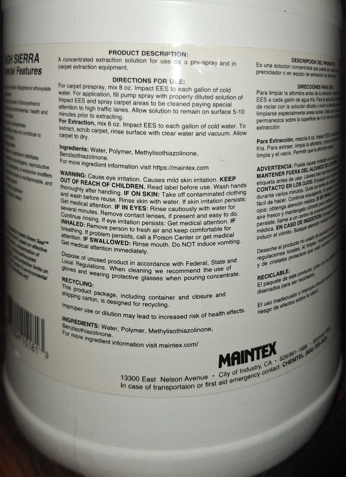 carpet cleaning solution 20 gallon bottles available all unopened.