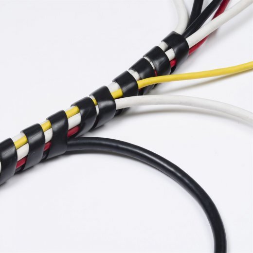 Cable Wire Tidy Wrap PC Home Cinema TV Management Organising Kit 4-50mm - 10m