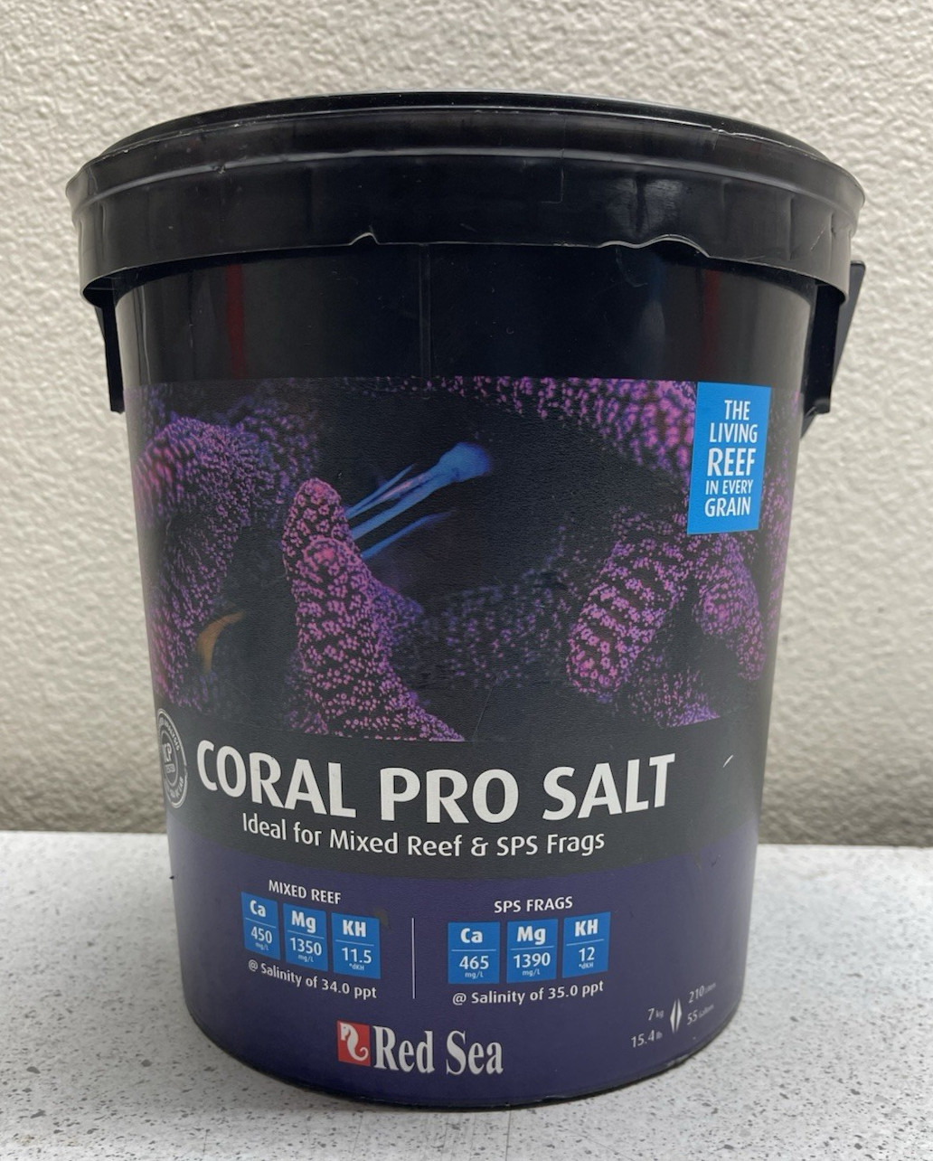 Small Bucket Red Sea Coral Pro Salt For Reef and SPS Frags 55 Gal