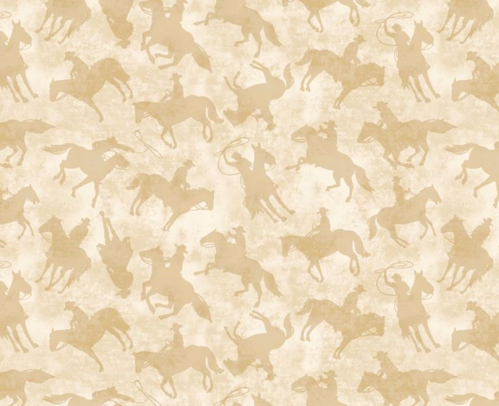 Yellowstone Ecru Cowboys 108in Wide Back