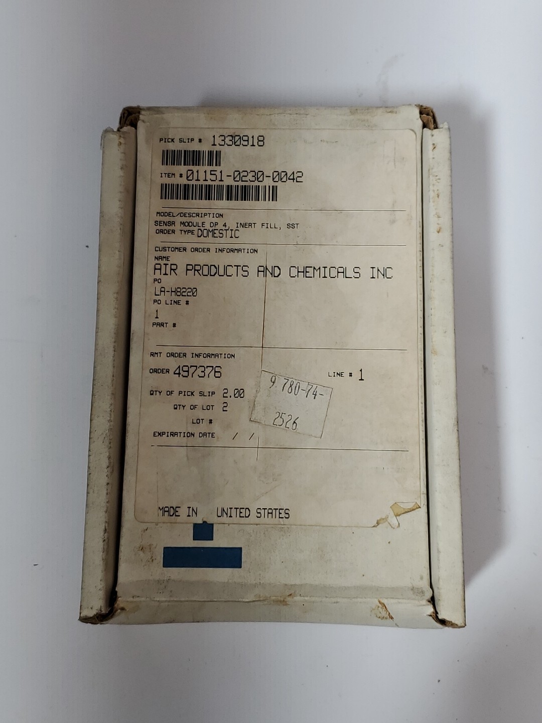 Rosemount 01151-0230-0042 / 1151-0230-0042 Sensor Module