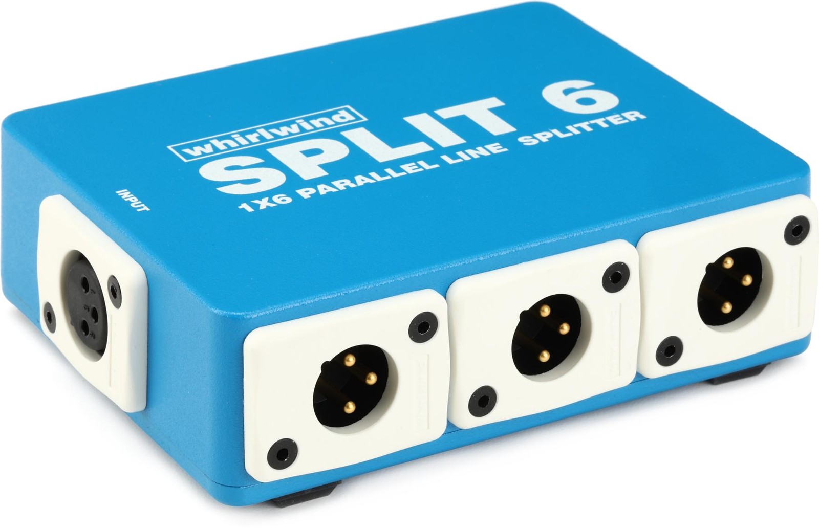 Whirlwind SPLIT 6 Line Level Parallel Splitter (5-pack) Bundle