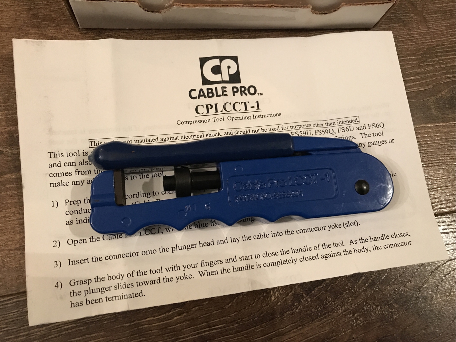 NEW Cable Pro/Digicon BNC Connector Assembler Tool (LCCT-1) FREE SHIPPING.