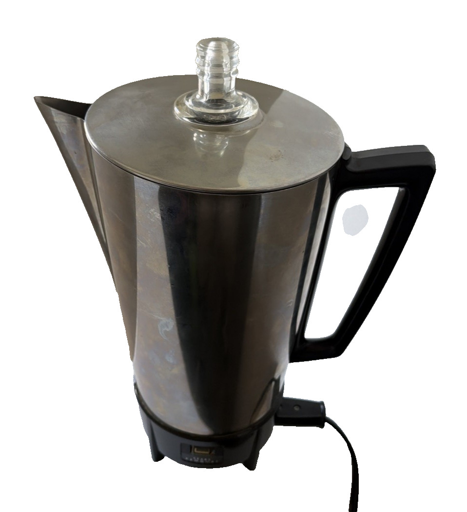 Vintage Sears  Kenmore Presto 12 Cup ground Coffee Percolator MCM Complete