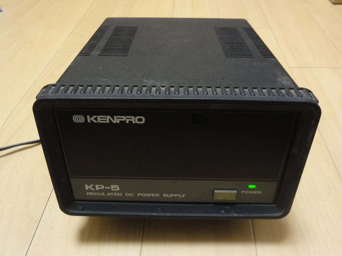 KENPRO KP-5 DC Power Supply Stabilized Ham Radio Power Unit Japan Parts F436