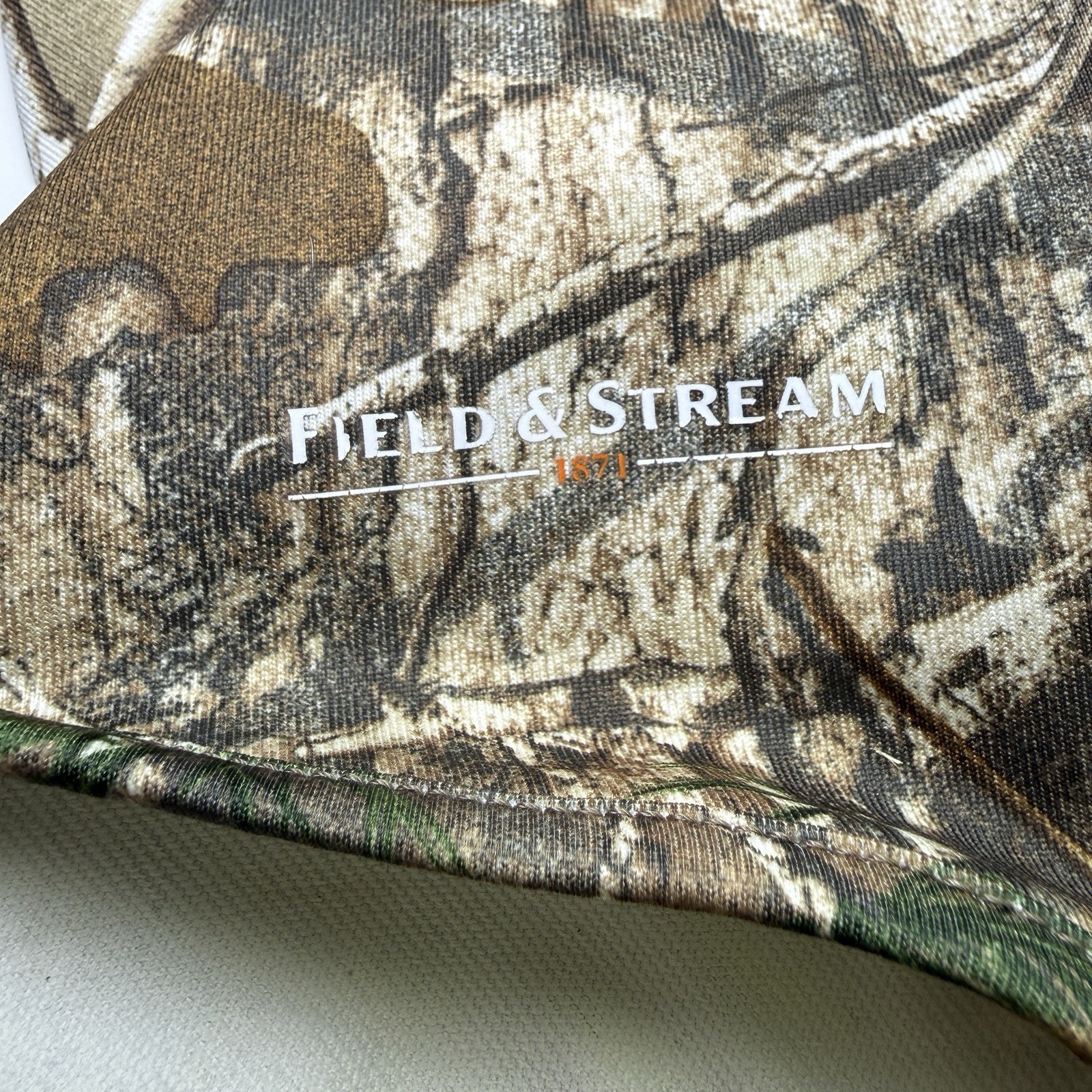 Camo Hunting Hat w/ Neck Gaiter Ear Warmer USA Field And Stream