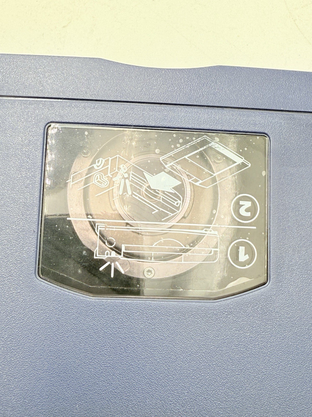 Iomega - 100MB External PC Zip Drive - Blue No Ac Adapter