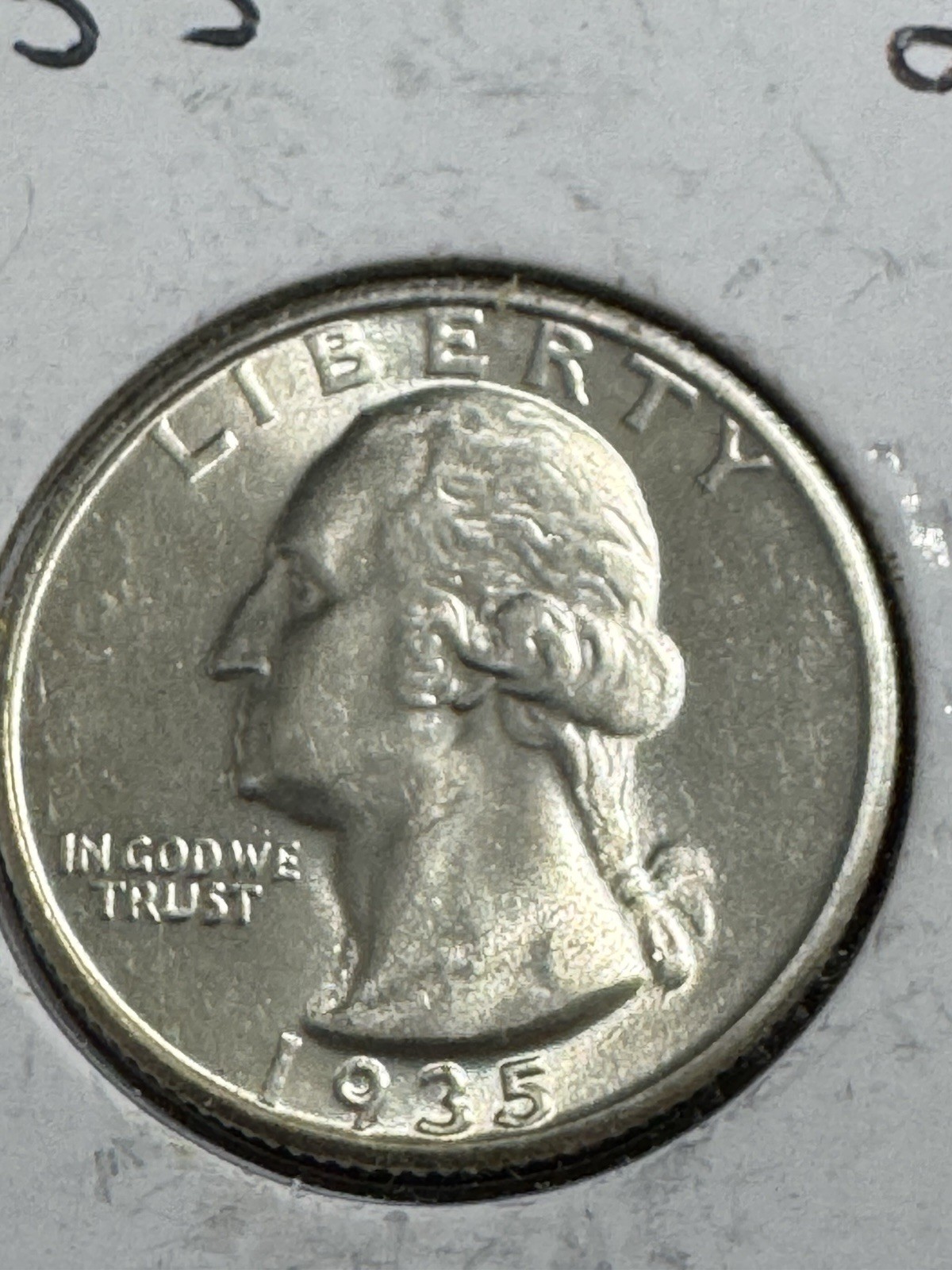 1935 Washington Quarter, High Grade, Free Shipping Offer