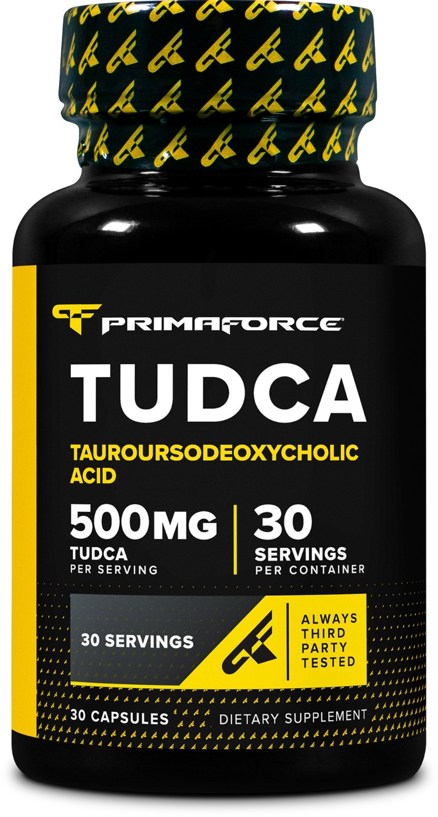 Primaforce Tudca (Tauroursodeoxycholic Acid) 30 Servings, 500mg Per Serving