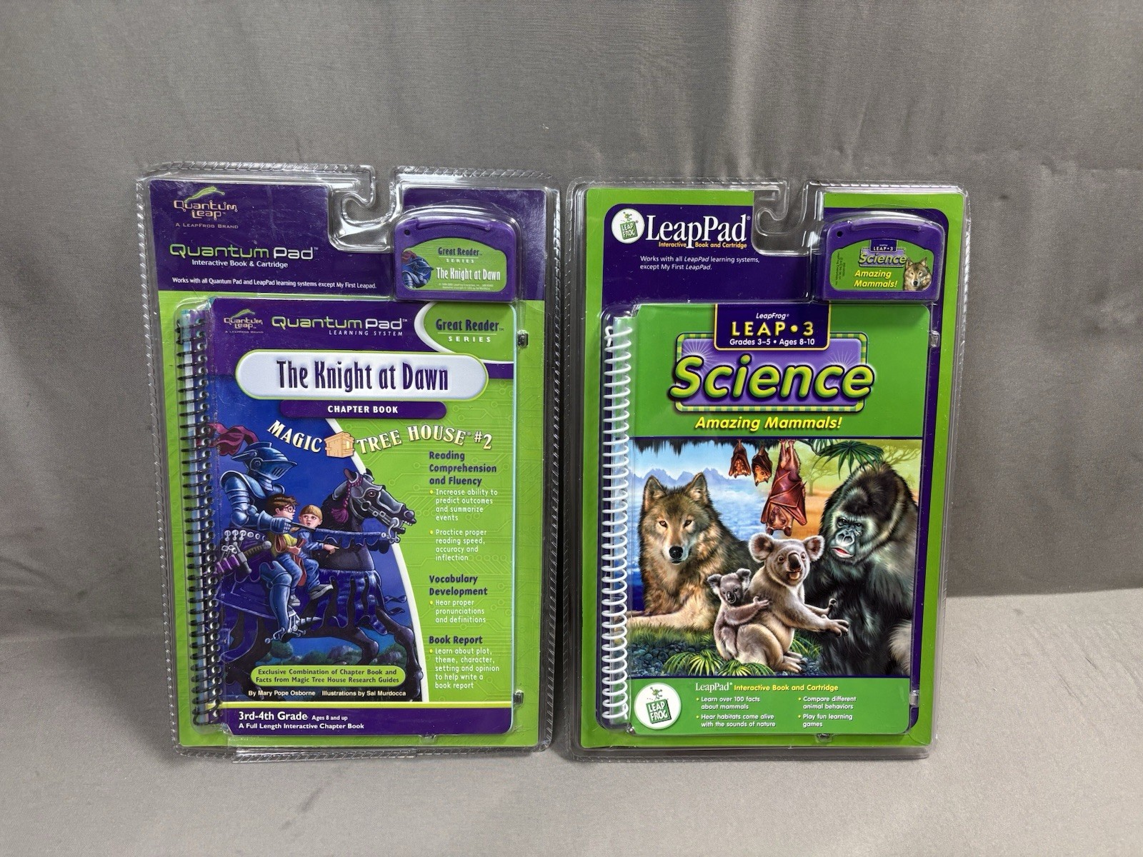 Leap Frog LeapPad SCIENCE Interactive & Quantum Pad Knight At Dawn