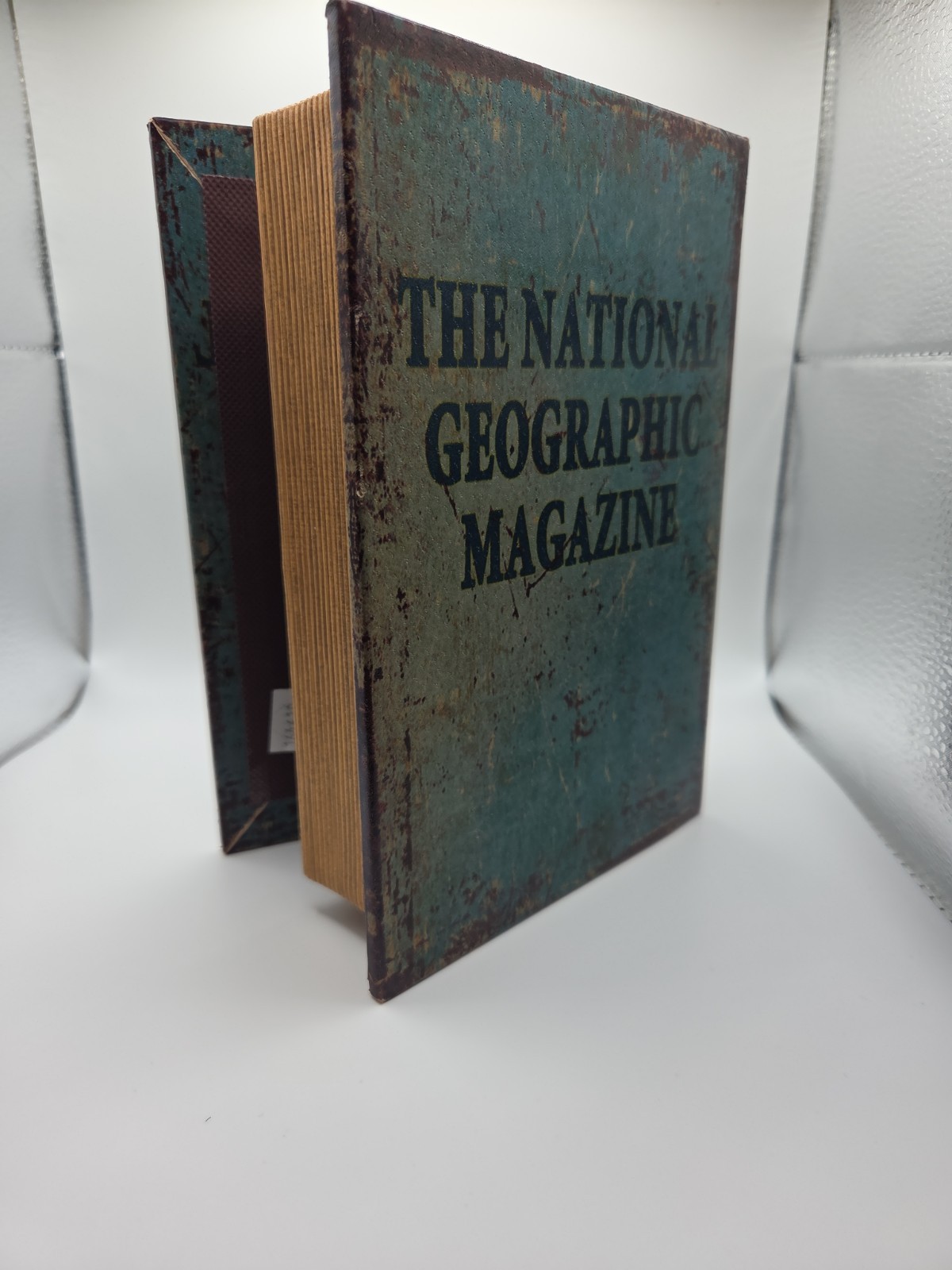 Secret Storage Box Faux National Geographic Book
