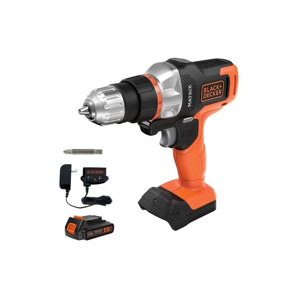 BLACK+DECKER 20V MAX* MATRIX™ Cordless Drill/Driver - BDCDMT120C