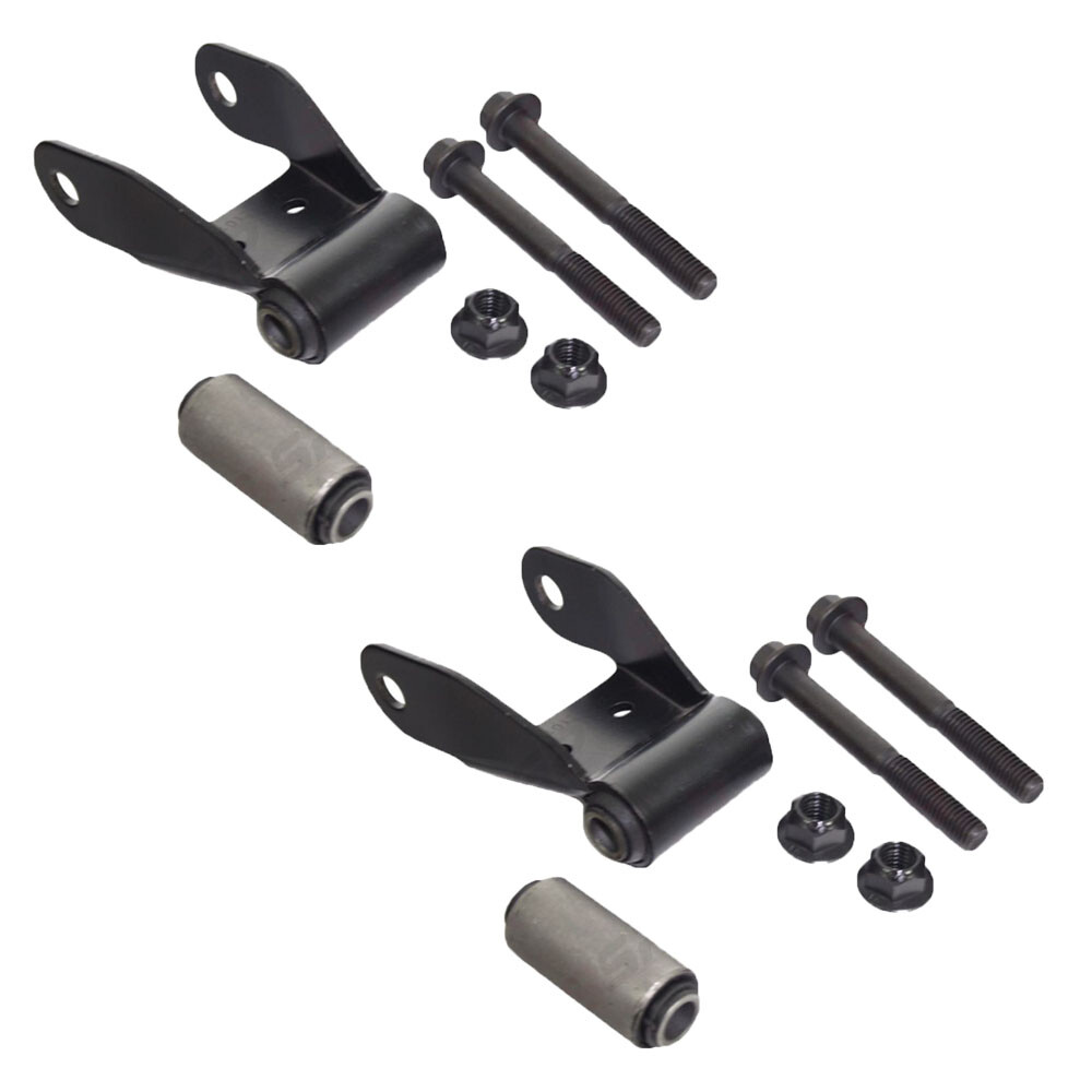 Pair Rear Leaf Spring Shackle Bracket Repair Kit for Ford F150 Mazda Truck B2300