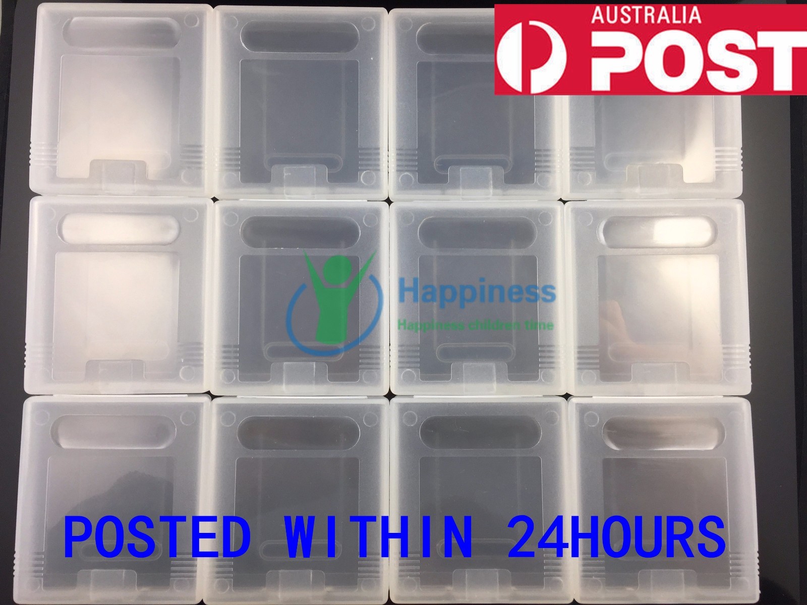 Clear Protective Game Storage Case Cover X12 For Nintendo GameBoy Color GB GBP