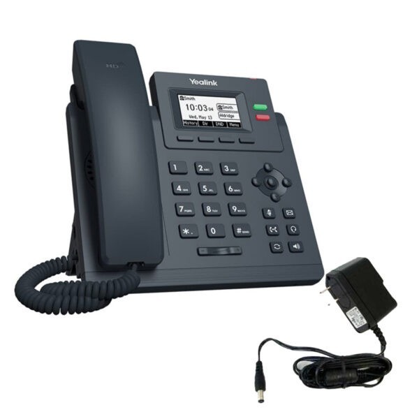 Yealink SIP-T31P - Entry Level POE 2-Line HD Voice with PSU Free Shipping
