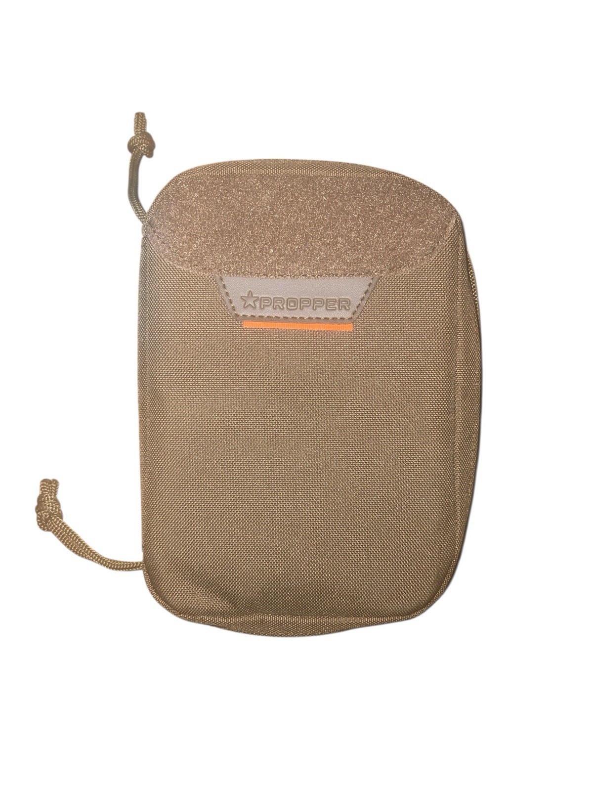 Propper Pocket Organizer with Removable Elastic Keeper Panel Coyote Brown Used