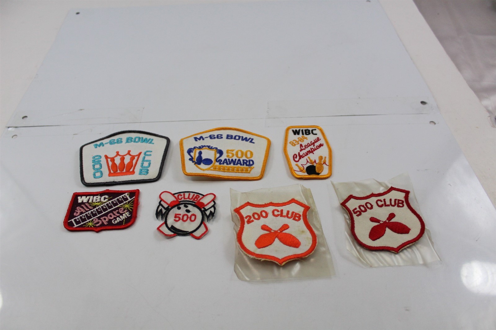 Women's Bowling Patches Awards Lot of 7  Collectible