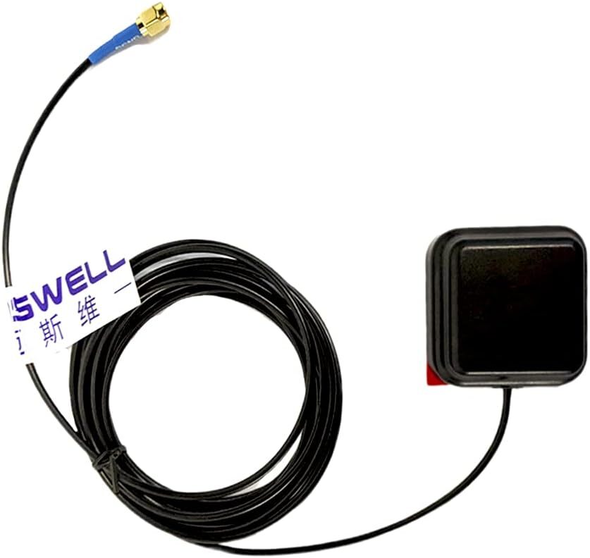 Car High Gain GPS Antenna SMA-Male GNSS Galileo GLONASS BeiDou Adhesive Magnet
