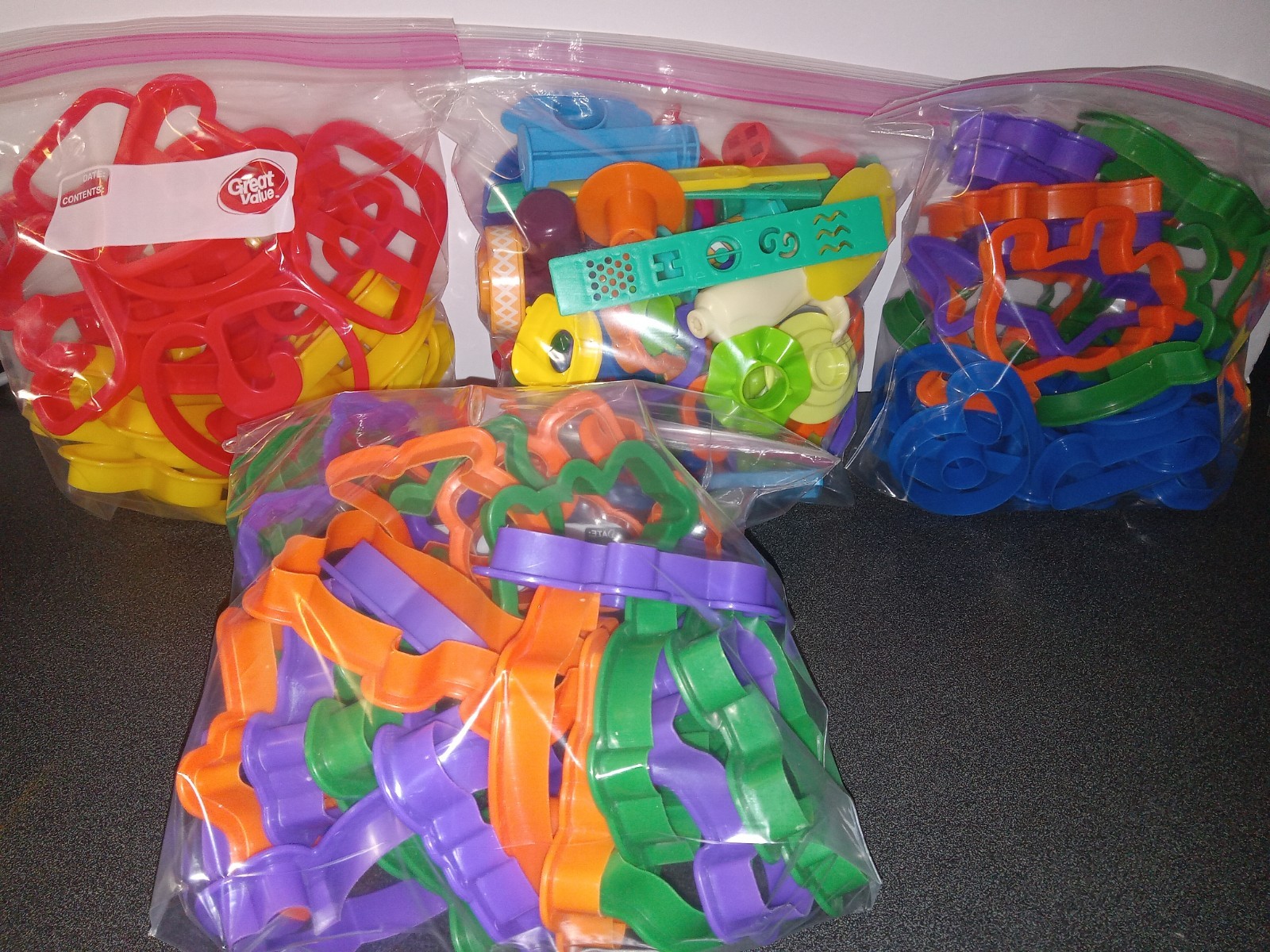 Playdoh Cookie Cutter Animal Accessories Lot 148 Pieces