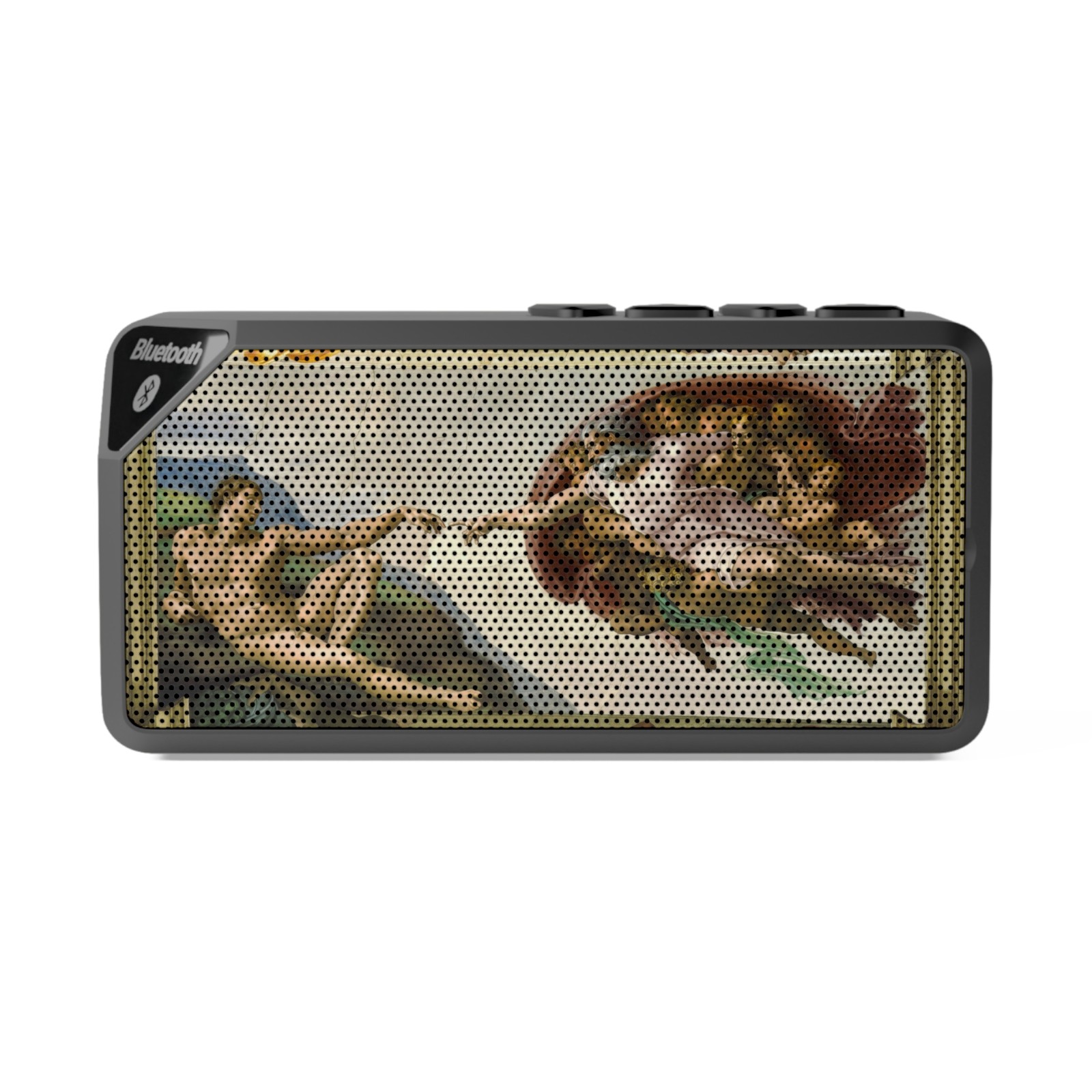 Jabba Bluetooth Speaker Featuring  Michelangelo's Creation of Adam