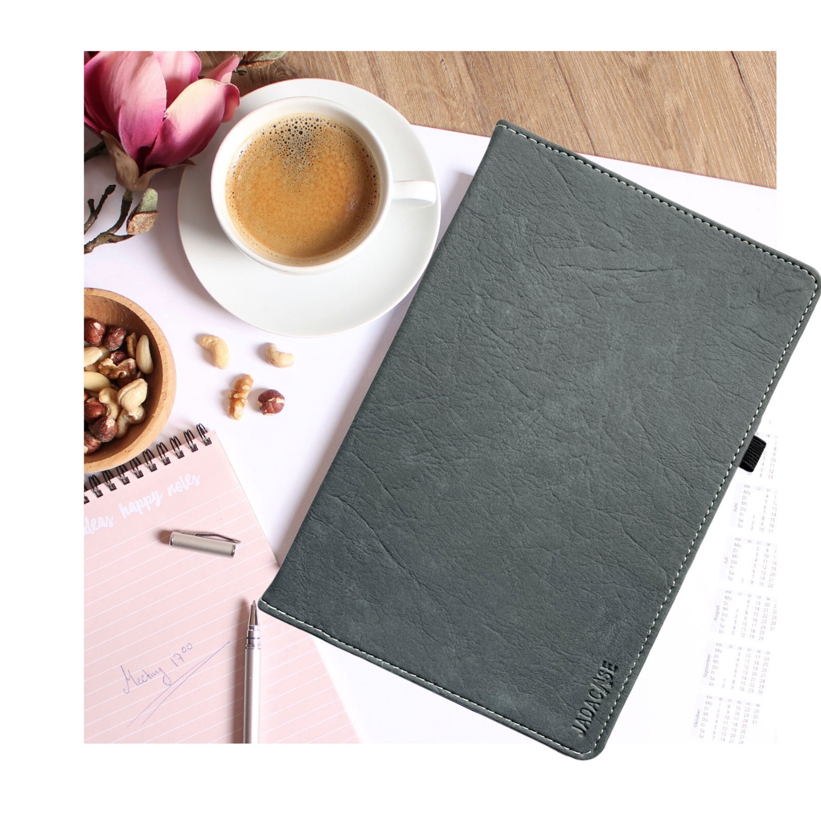 Leather Protective Samsung Galaxy Tab S7 FE SM-T733/T736 Pouch Case Tablet Cover