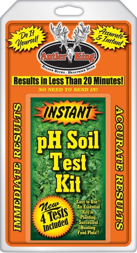 Antler King Soil Test Kit Do it Yourself Results - PH