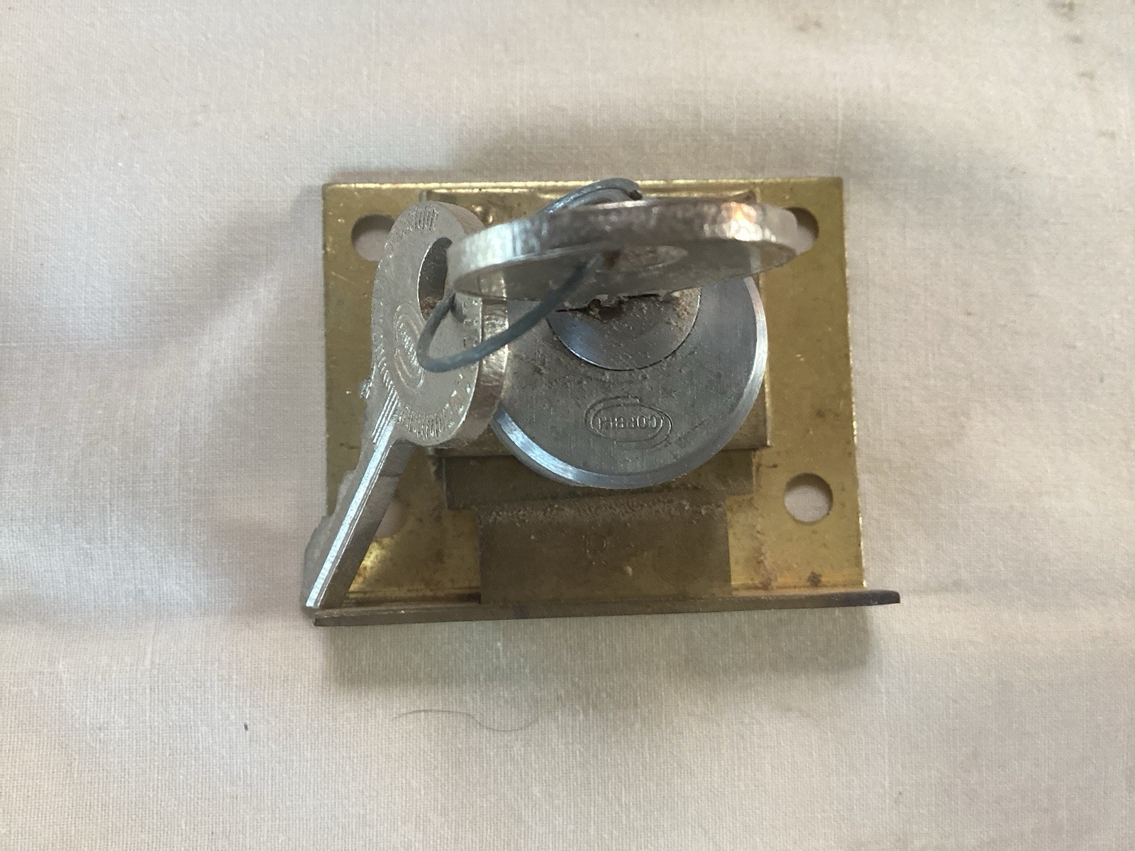 New, Old Stock, Corbin Cabinet Lock, High Quality