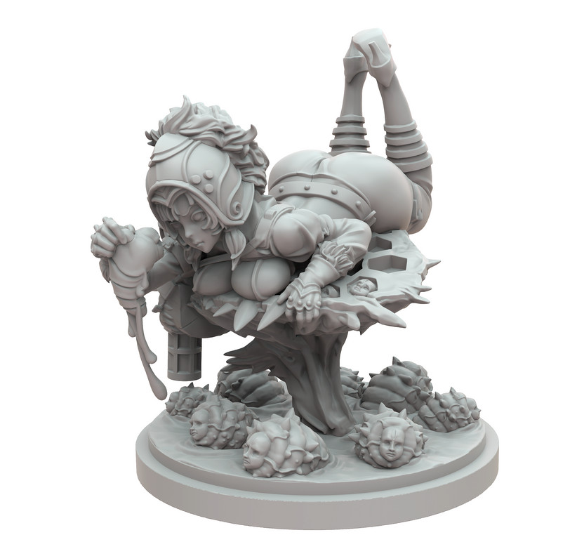 █30mm Resin Kingdom Death Pinup Titan Bee Unassembled WH400