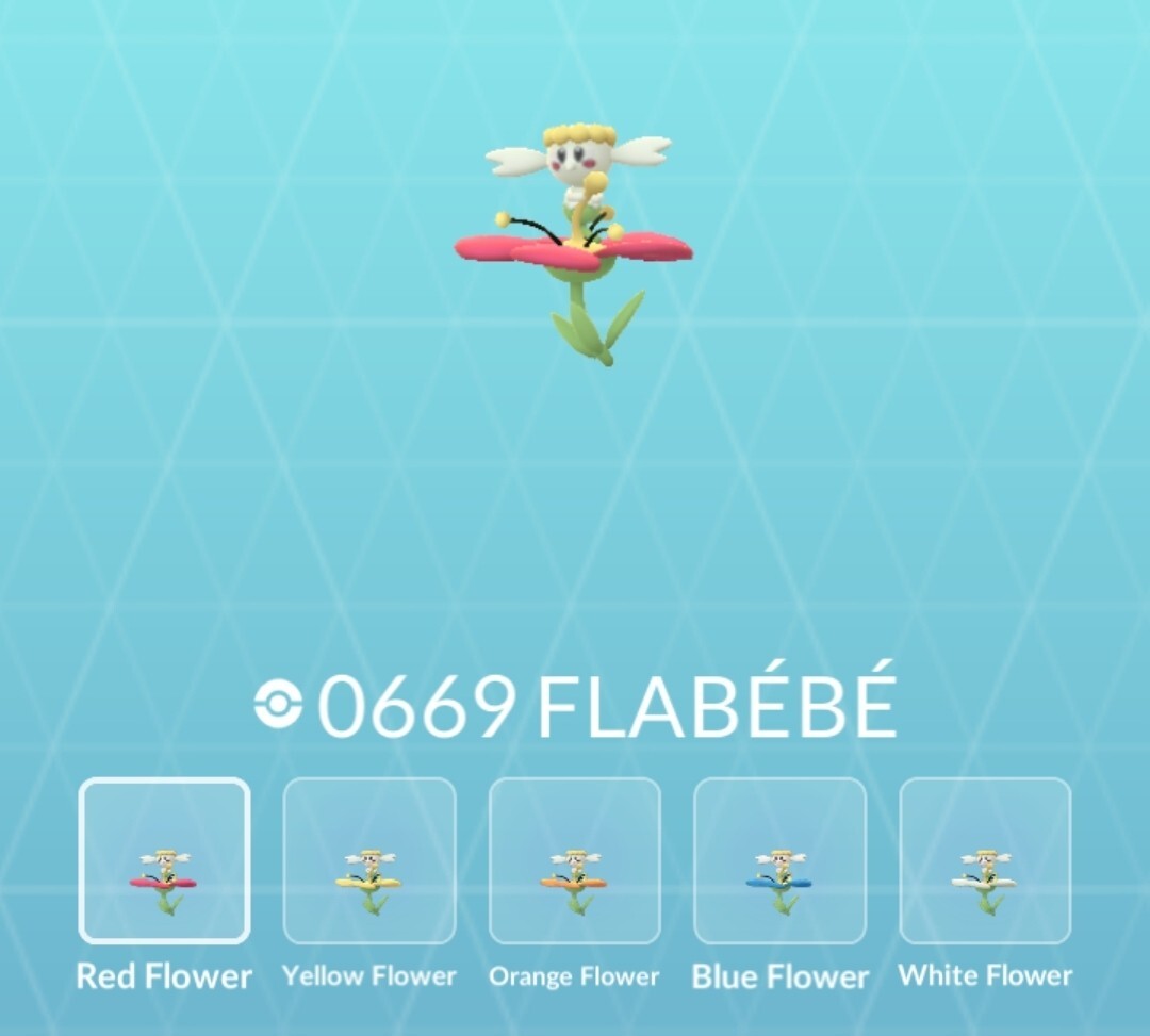 Pokémon Regional Flabebe Go TD